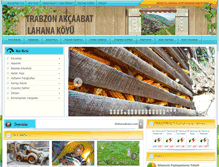 Tablet Screenshot of lahanakoyu.com